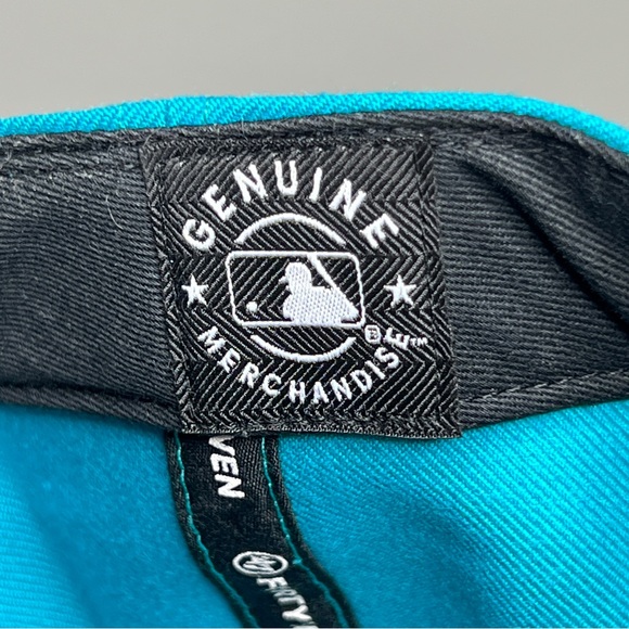 ‘47 Brand San Diego Padres SnapBack Teal and Pink MLB Genuinely Merchandise OSFA - Picture 10 of 10